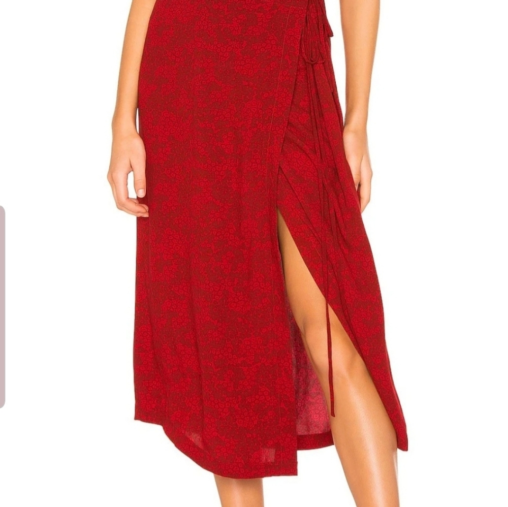 Free People midi skirt